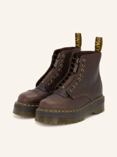 Dr. Martens Šněrovací Boty Sinclair tmavě hnědá