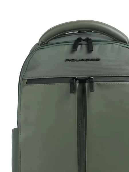 Rucsac Piquadro cu autograf verde