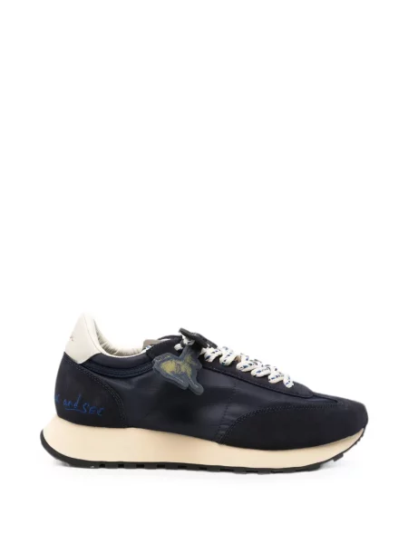 Sneakerși Paul Smith din piele albastru