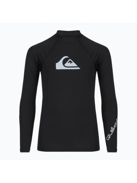 Plavecké tričko Longsleeve Quiksilver All Time black černé