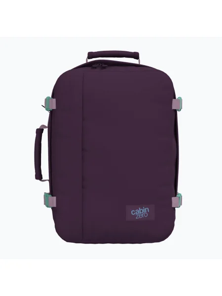 CabinZero Classic 36 l turistický batoh midnight purple fialová