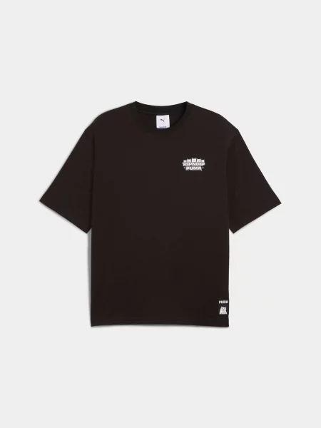 Футболка PUMA x Ripndip Boxy Tee комбінований верх чорний