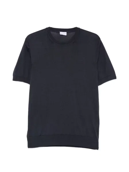 Scurt tricou Pal Zileri cu decolteu rotund albastru