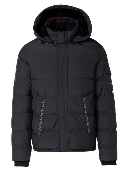 KOROSHI Geacă de iarnă metalic gri