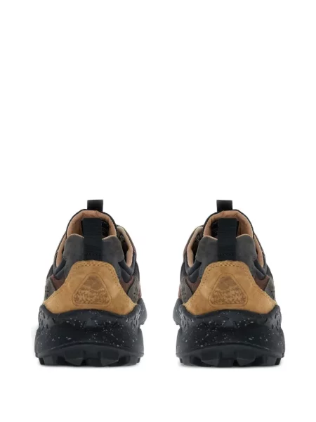 Sneakerși Flower Mountain cu model floral negru
