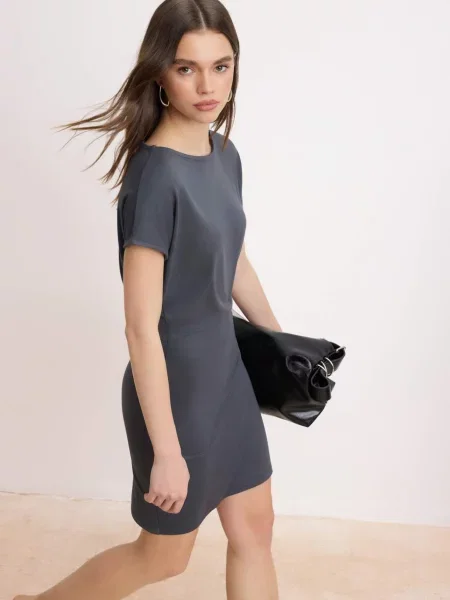 Trendyol Rochie piatră gri