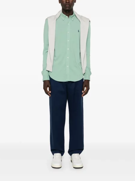 Kostkované polotričko Polo Ralph Lauren zelené