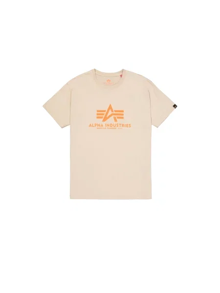 ALPHA INDUSTRIES Tricou ecru portocaliu