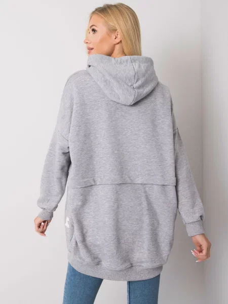 Hanorac Fashionhunters gri