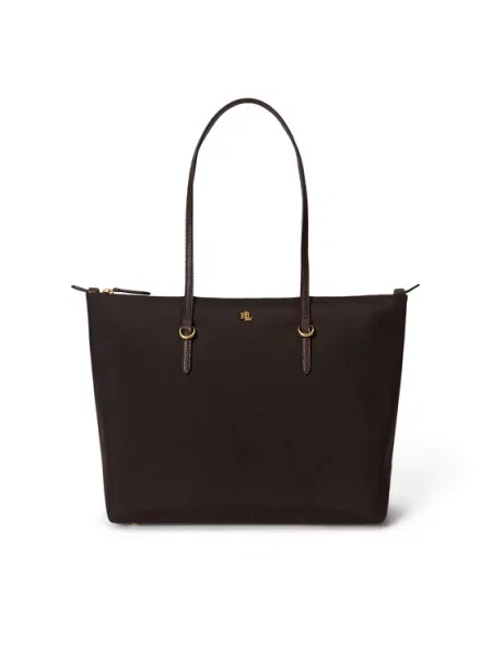 Geantă shopper Lauren Ralph Lauren maro