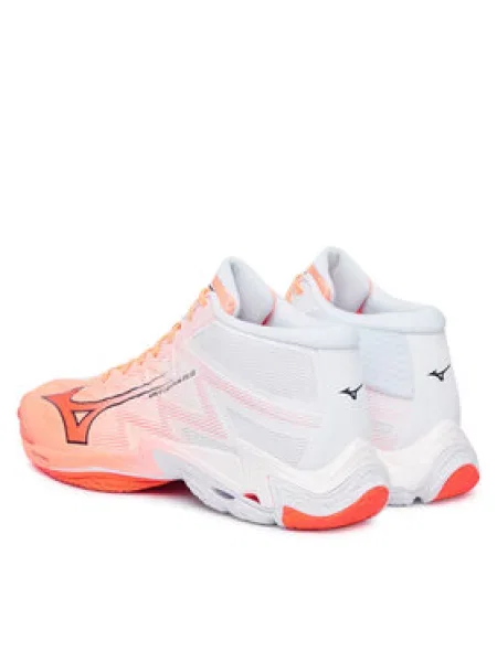 Tenisice za dvoranski nogomet Mizuno Wave Lightning Elite Mid Koraljna