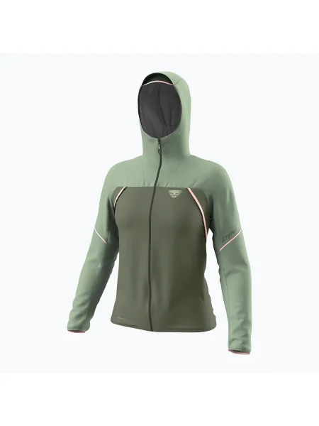 Дамско яке за бягане DYNAFIT Alpine 3L sage зелено