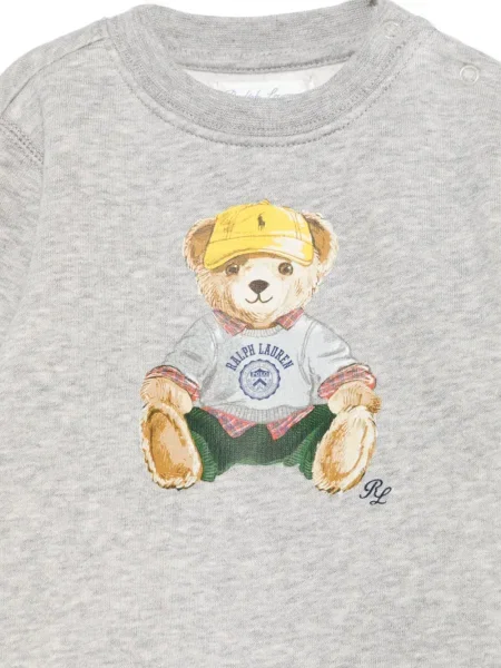 Dětské polotričko Polo Ralph Lauren šedé