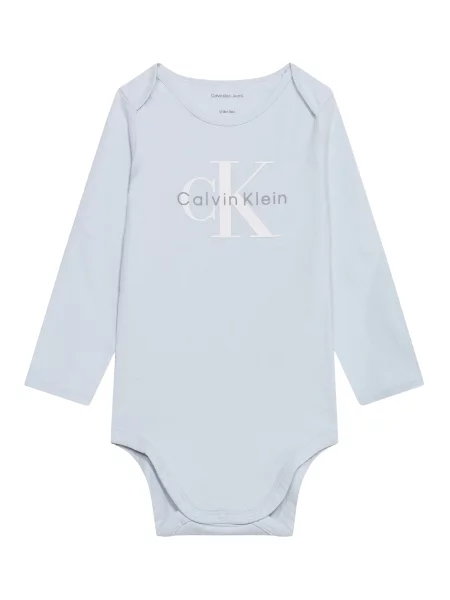 Palton copii Calvin Klein Jeans alb