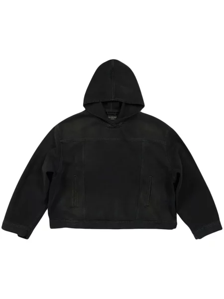 Mikina s kapucí Balenciaga černá