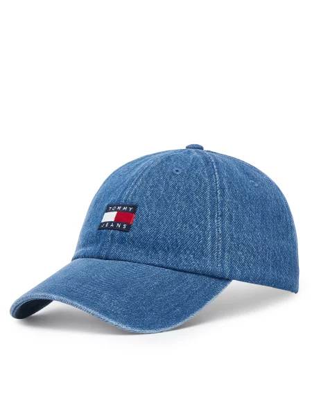 Tommy Jeans Šilterica HERITAGE traper plavi