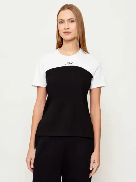 Karl Lagerfeld tricou din negru