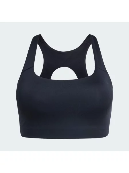 Biustonosz Optime Workout Medium Support Plus Size czarny