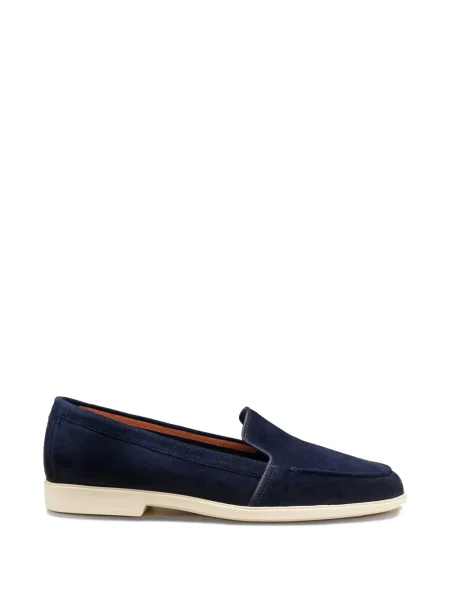 Pantofi loafer Santoni albastru