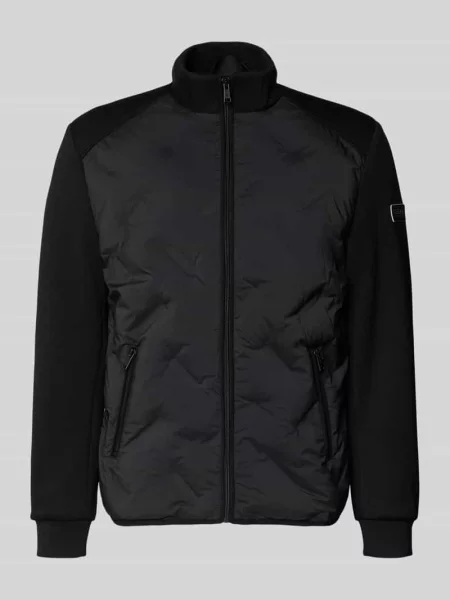 Kurtka o kroju regular fit ze stójką Guess czarna
