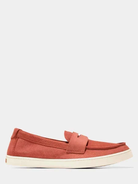Замшеві Лофери Cole Haan кораловий
