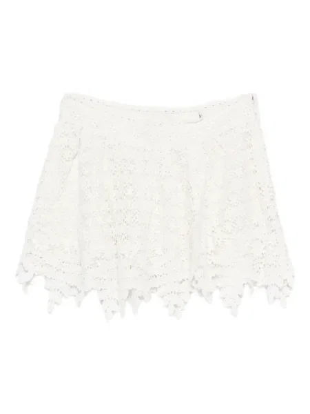 Fusta mini Isabel Marant alb