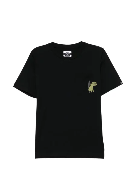 Tricou sport Sport B. By Agnès B. cu buzunare aplicate negru