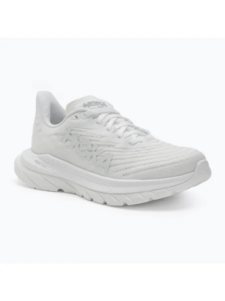Дамски обувки за бягане HOKA Mach 5 white/white бяло