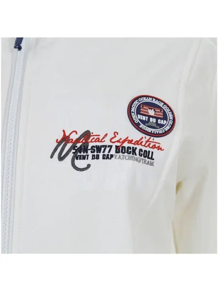 Geacă Vent Du Cap softshell alb
