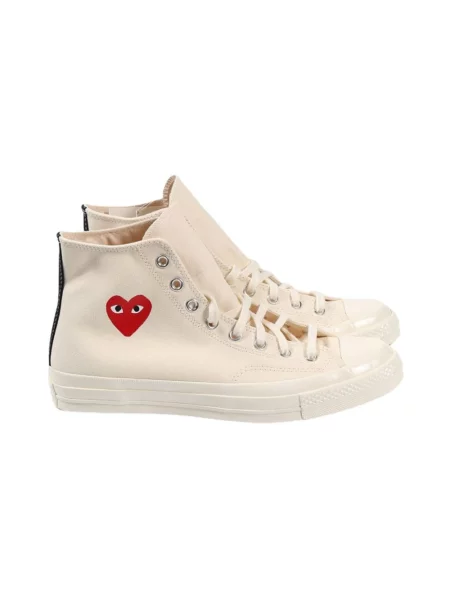 Sneakersy Comme Des Garcons beżowe