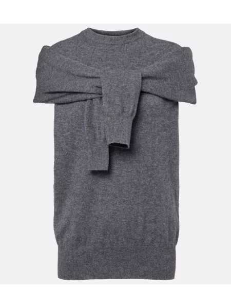 Džemper Lisa Yang od kašmira siva