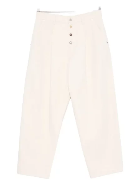 Pantaloni Moschino alb