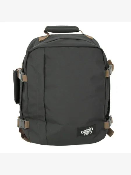 CabinZero Classic 28 l homok túra hátizsák. Méret: 28 l fekete