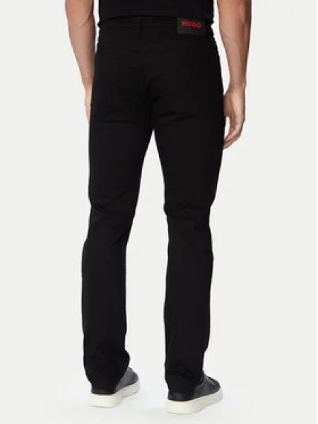 HUGO Jeans hlače črna
