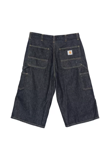 Дълго дънкови шорти Carhartt Wip синьо