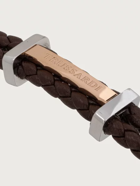 Trussardi браслет шкіряний