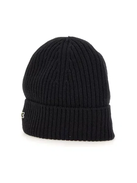 Czapka Lacoste chunky czarna