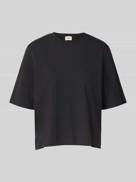 T-shirt o kroju oversized fit z czystej bawełny Drykorn czarna