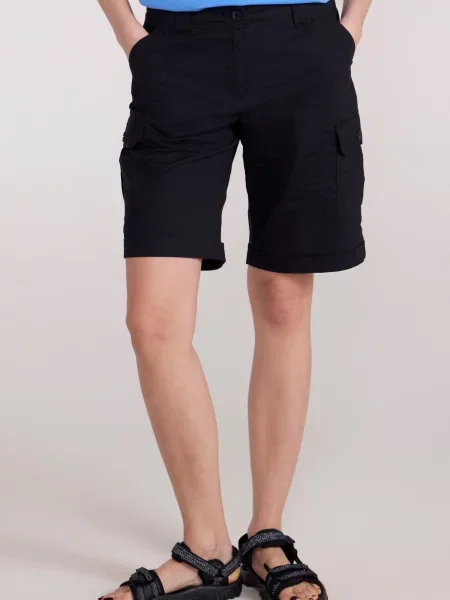 Krótkie spodenki Coast Stretch Cargo Black czarne