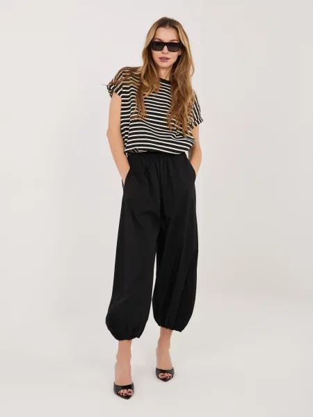 Pantaloni Rue Paris negru