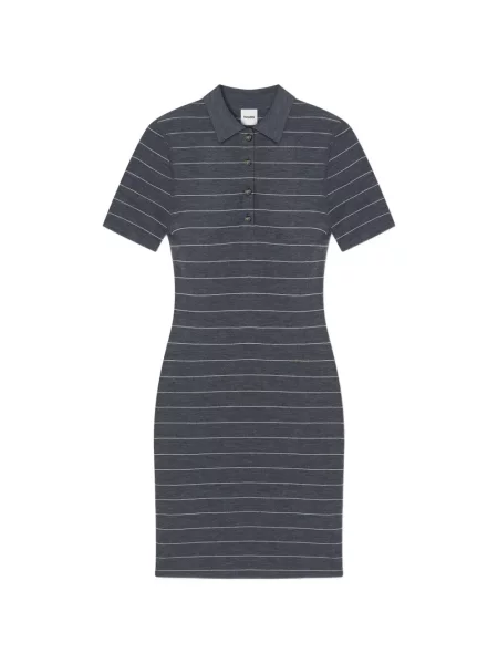 Rochie mini Nanushka gri