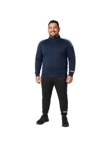 Kurtka sportowa z zamkiem ENERGY oversize biała