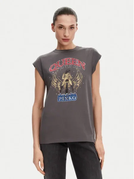 PINKO Tricou Marrakech gri