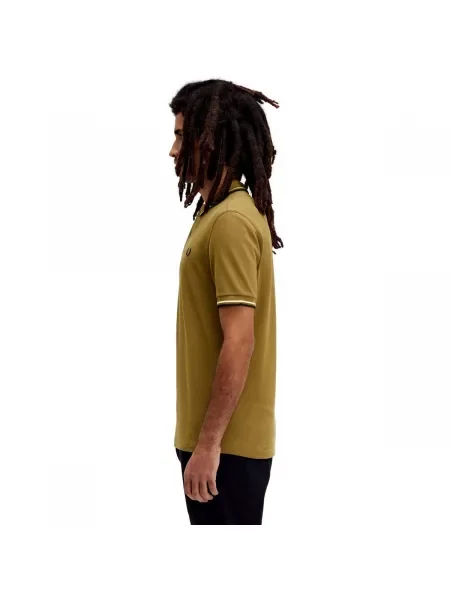 Košeľa Fred Perry hnedá