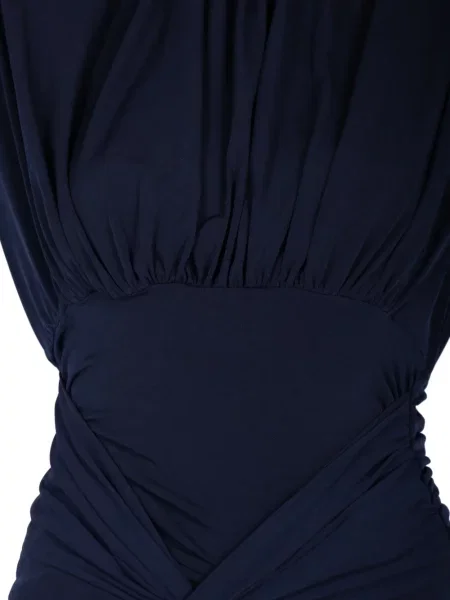 Rochie midi Andres Otalora albastru