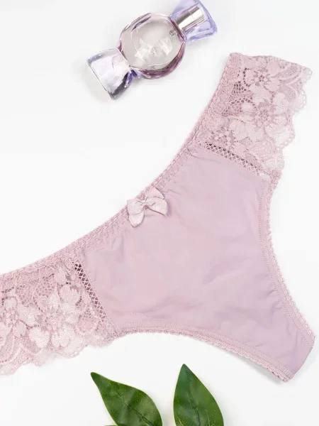 ISSA Plus Труси Бузковий без підкладки