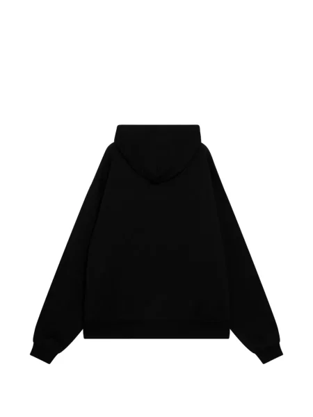 Hanorac cu glugă Balenciaga cu imagine negru
