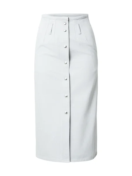 IRO Fustă ANELYA denim alb