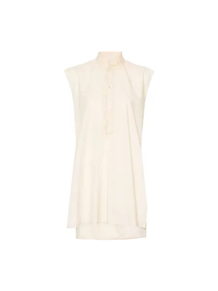 Bluzka Quira bez rękawów biała