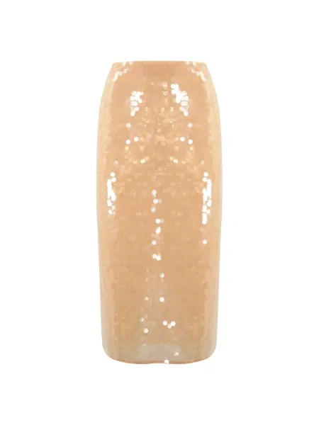 Haftowana spódnica Patrizia Pepe tiulowa brązowa